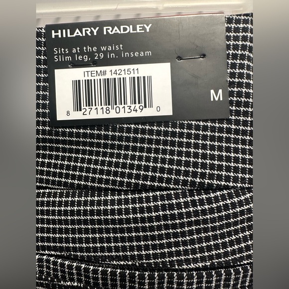 HILARY RADLEY size MEDIUM Straight Leg Dress Pants. - Picture 6 of 9